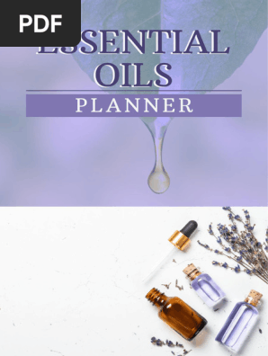 Essential Oils Planner a 5