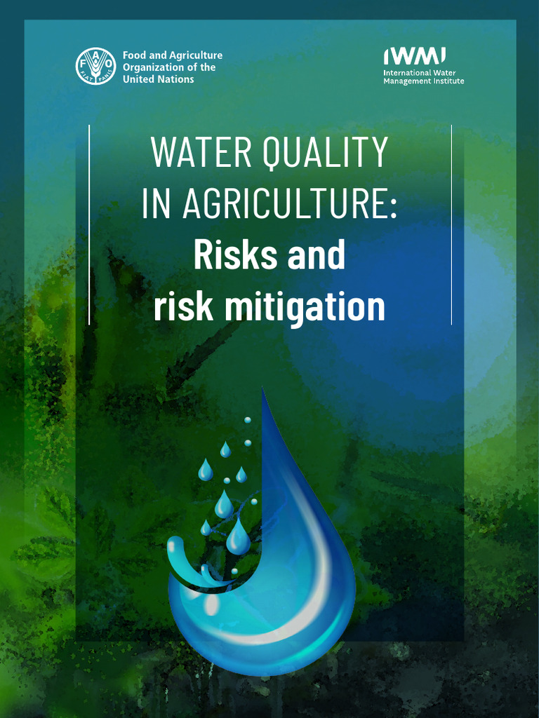 Water Quality in Agriculture-Risks and Risk Mitigation-Chapter-7 | PDF ...