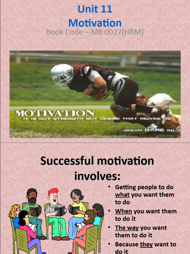 Effective Motivation Strategies | PDF | Motivational | Motivation