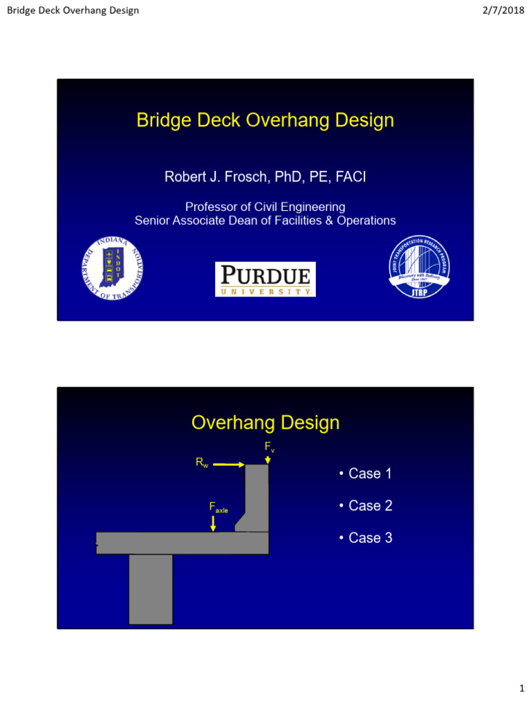 Bridge Deck Overhang Design Analysis | PDF | Solid Mechanics ...