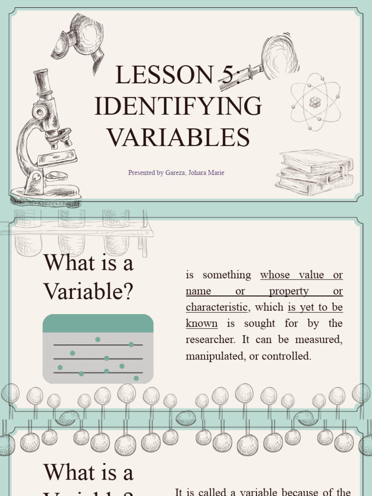 Understanding Variables and Hypotheses | PDF | Hypothesis | Dependent ...
