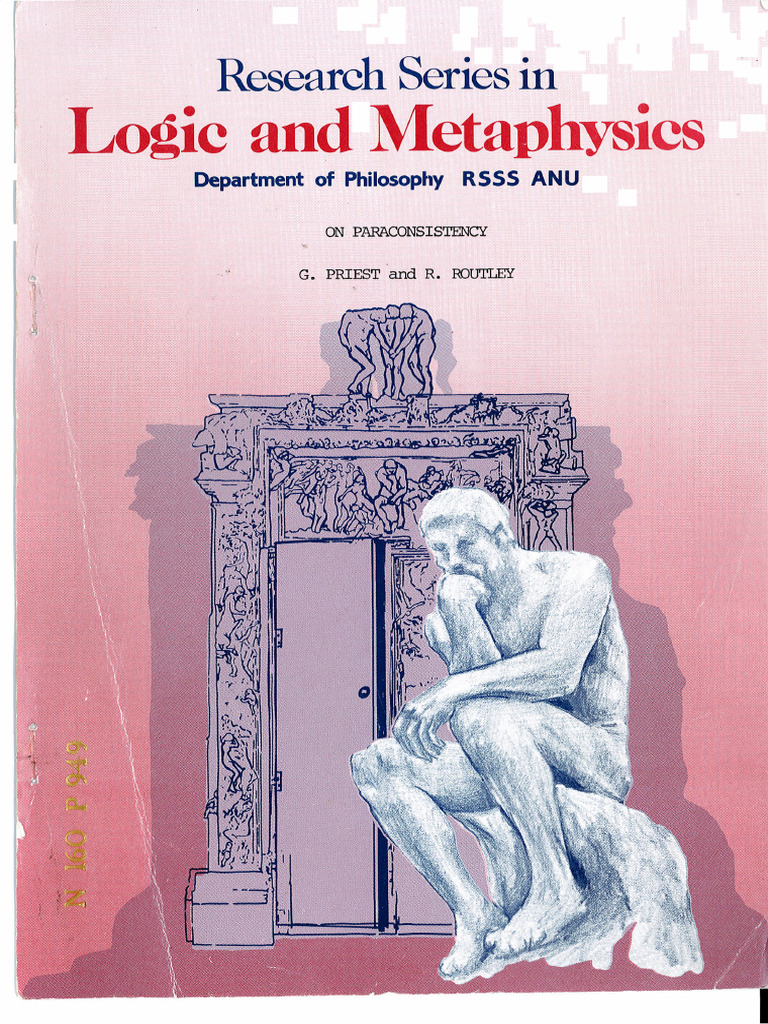 1984 Priest Routley Paraconsistency | PDF