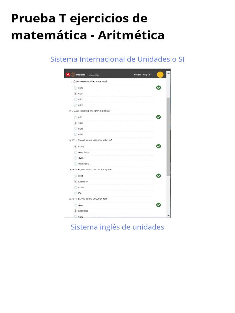 Prueba t aritm tica pdf
