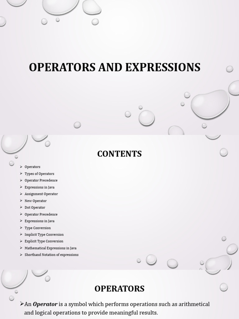 5 - Operators and Expressions | PDF | Boolean Data Type | Mathematics