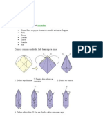 Curso de Origami (Construindo Peças de Xadrez)