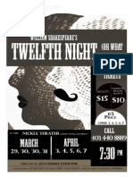 Twelfth Night Poster