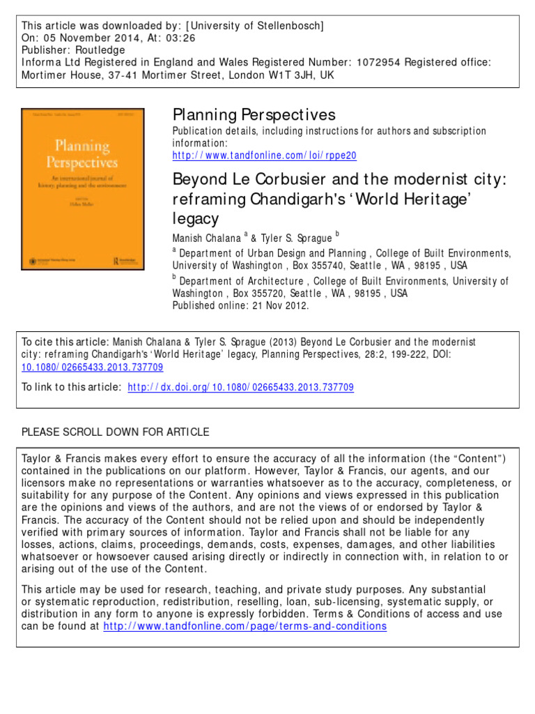 Planning Perspectives Pdf Cultural Heritage