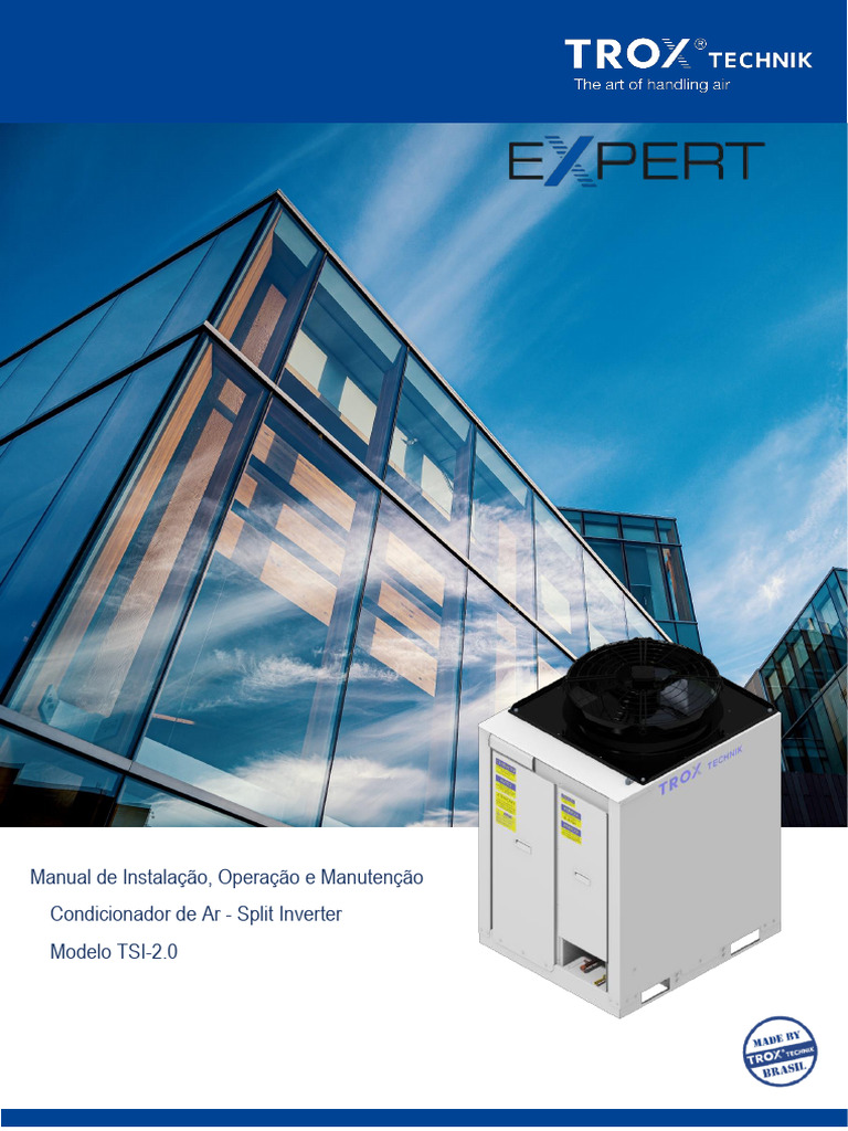 Manual de Instalação do Split Inverter TSI-2.0 | PDF | Isolamento ...