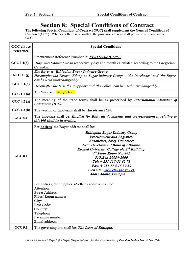 11-Tyres & Inner Tubes Section 8 (SCC) | PDF | Procurement | Business