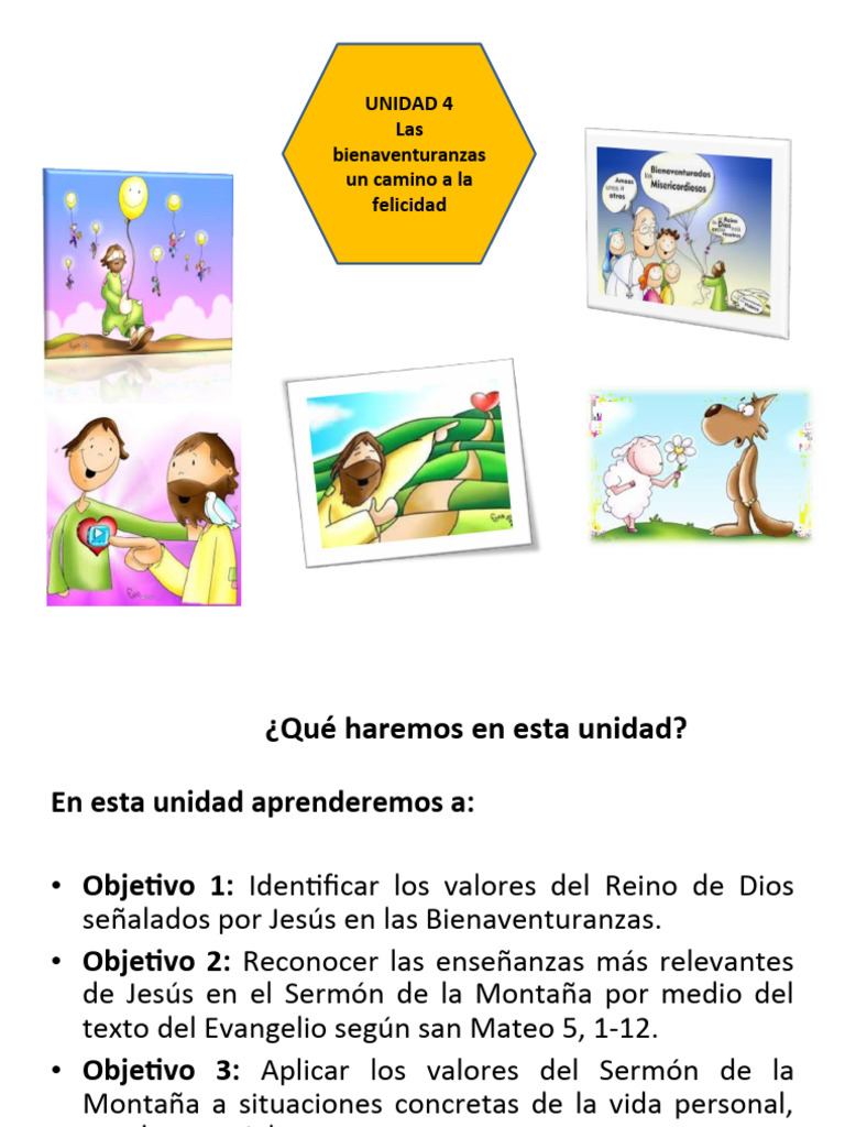 Bienaventuranzas: Camino a la Felicidad | PDF | Bienaventuranzas ...