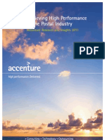 Accenture Achieving High Performance in the Postal Industry v2