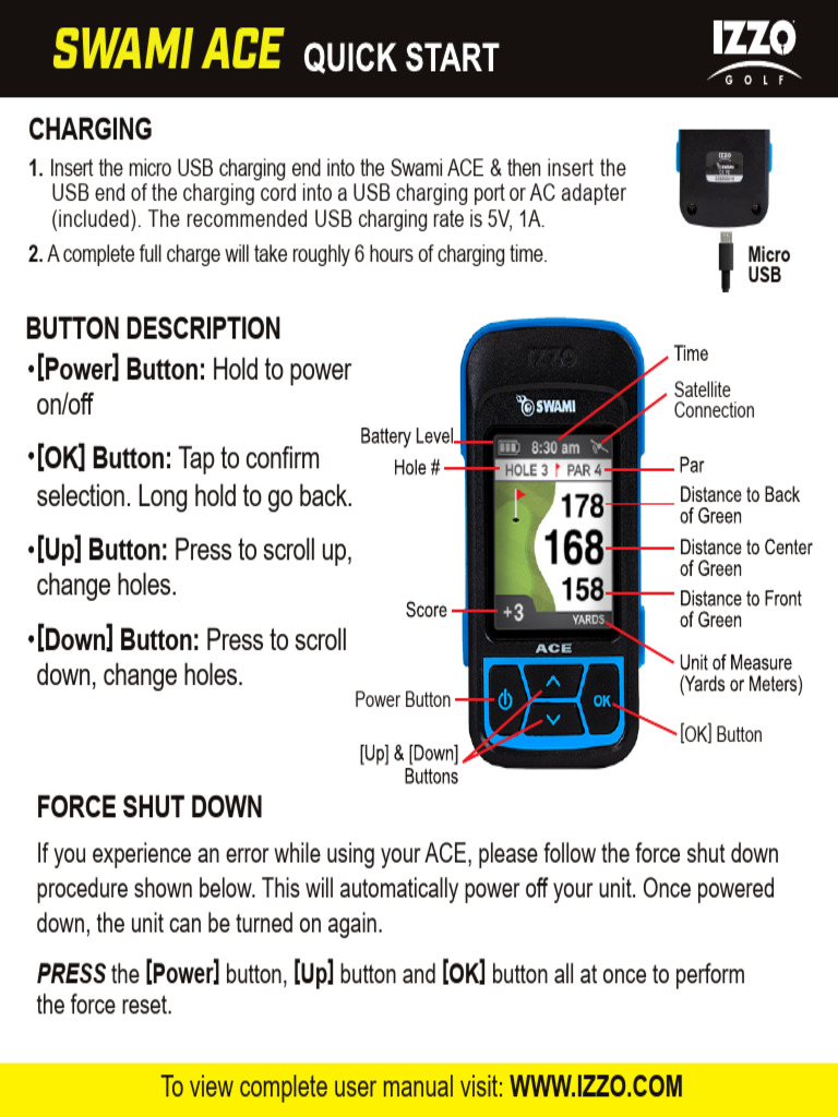 Swami ACE User Guide: Charging & Features | PDF | Usb | Computing