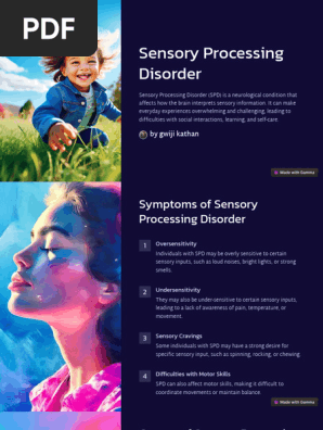 Sensory Processing Disorder