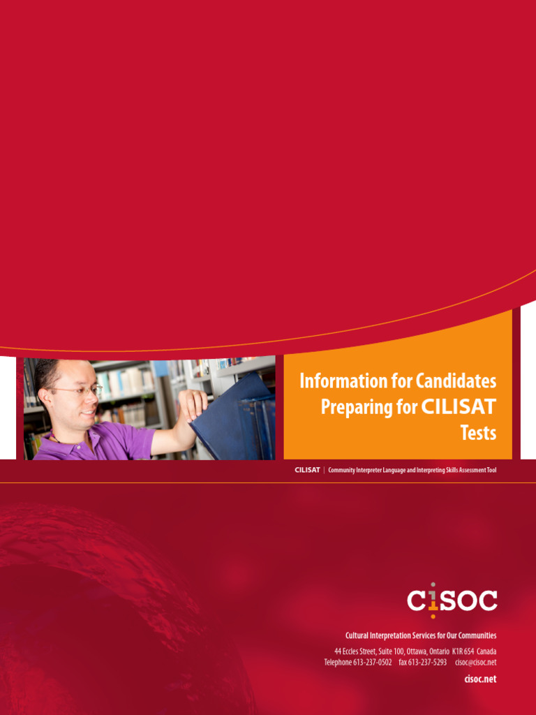 Cilisat preparation guide pdf translations language interpretation