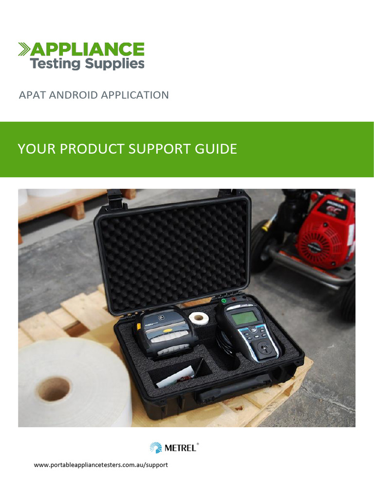 APAT Software User Guide for Metrel Devices | PDF | Computer File ...