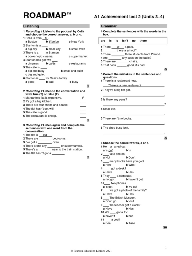 Achievement Test 2 PDF | PDF