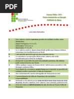 Prova Assistente de Alunos