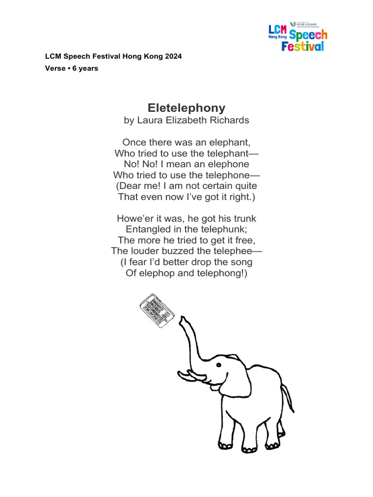 (A.4) Verse 6 Years - Eletelephony | PDF