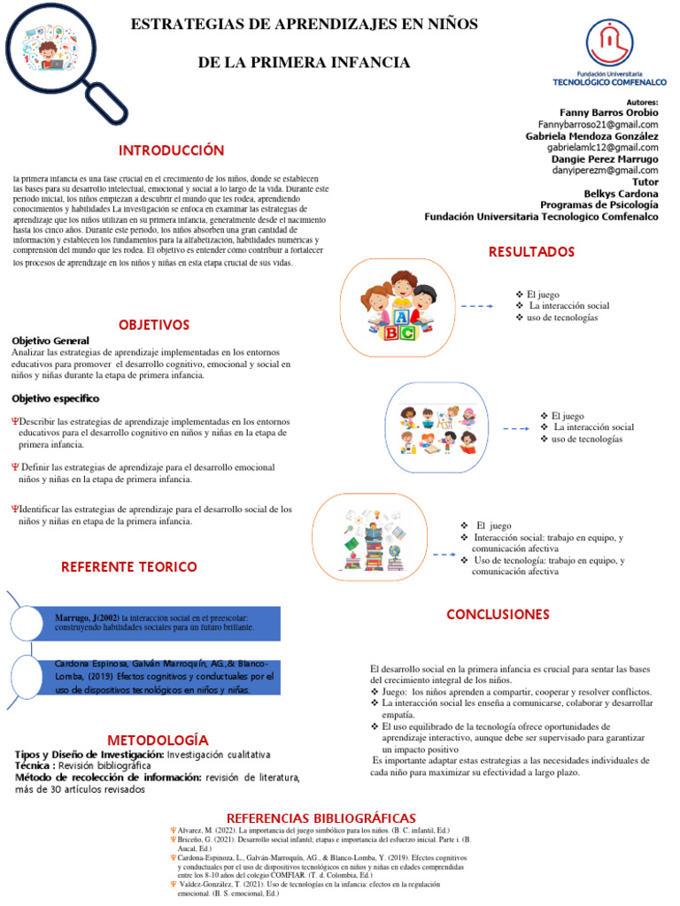 Estrategias de Aprendizaje en Niños | PDF | Aprendizaje | Las emociones