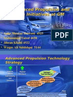 Advanced Propulsion and Green Initiatives at GM