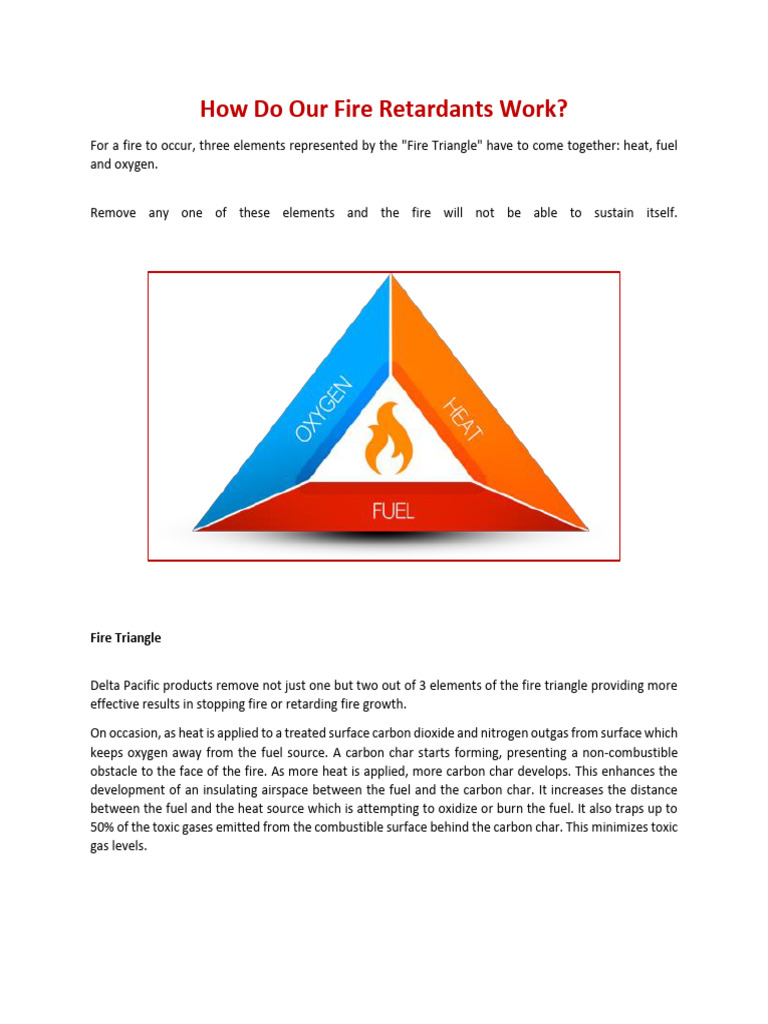 Fire Retardant Effectiveness Explained | PDF | Home & Garden