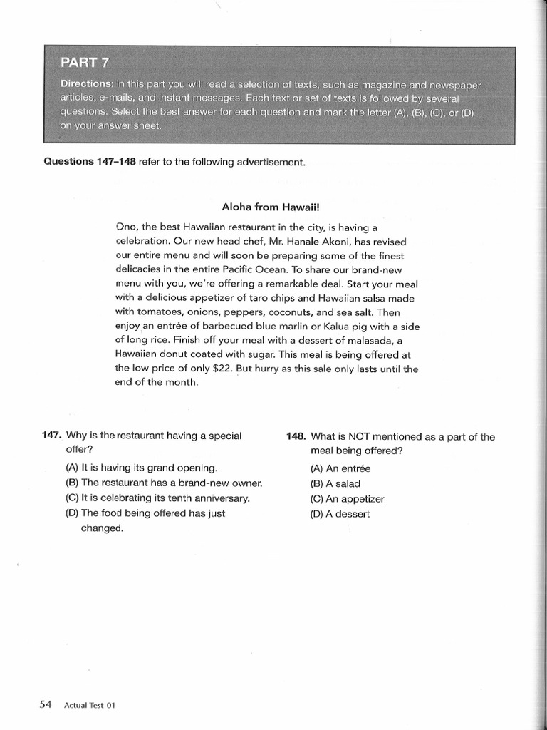 Test 1 - Part 7.1 | PDF