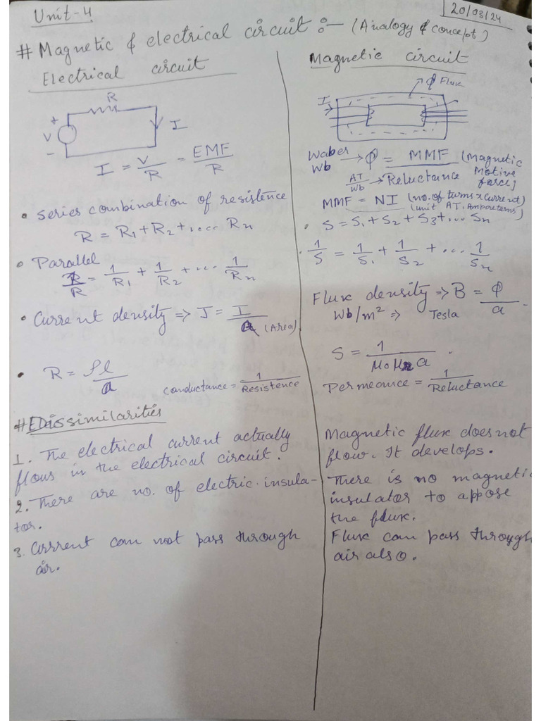 EE Unit-4 | PDF