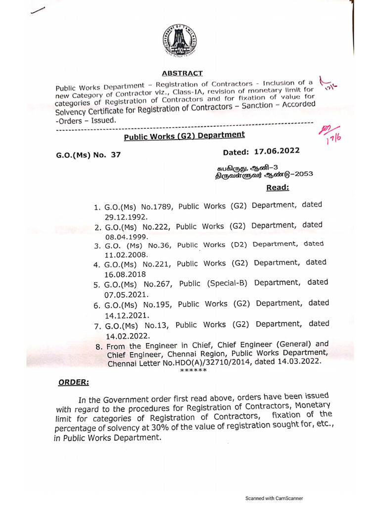 Contractor Registration Go Pwddt17062022 Pdf