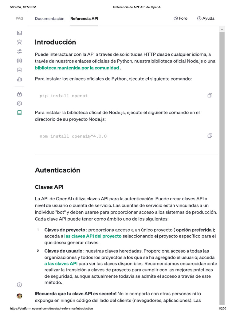 Api Chatgpt | PDF