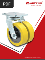 Heavy Duty Castor Wheels Catalogue | PDF | Bearing (Mechanical ...