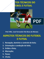 Aula 4 - Aspectos Técnicos Do Futebol e Futsal