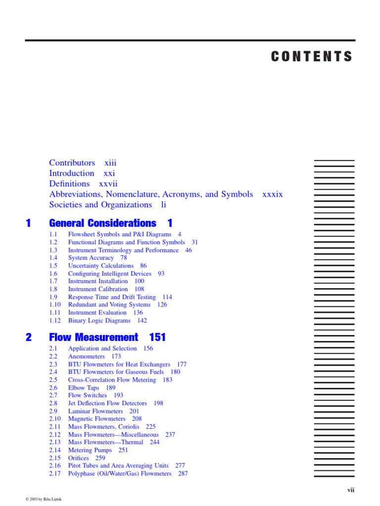 INSTRUMENT ENGINEERS' HANDBOOK Process Measurement and Analysis