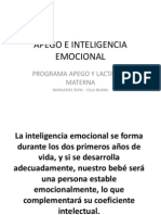 Apego e Inteligencia Emocional
