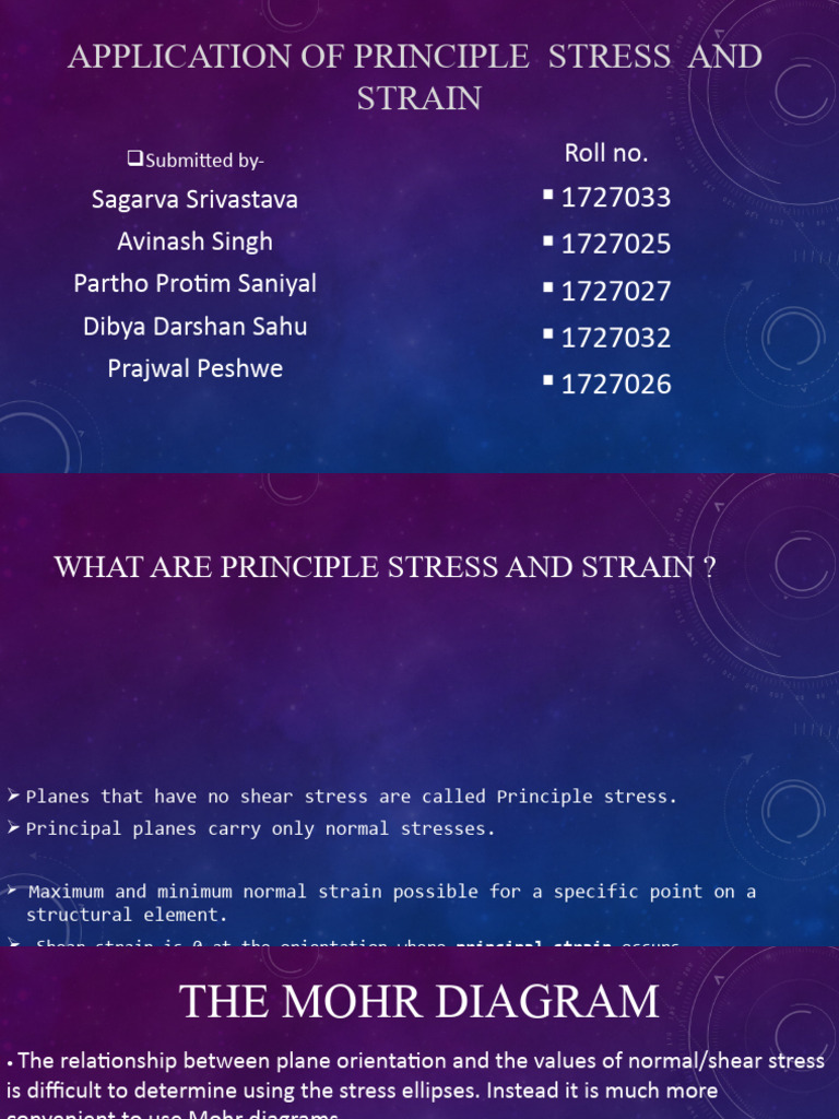 Principal Stress and Strain Analysis | PDF | Stress (Mechanics ...