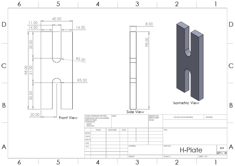 H Plate | PDF | Geometry