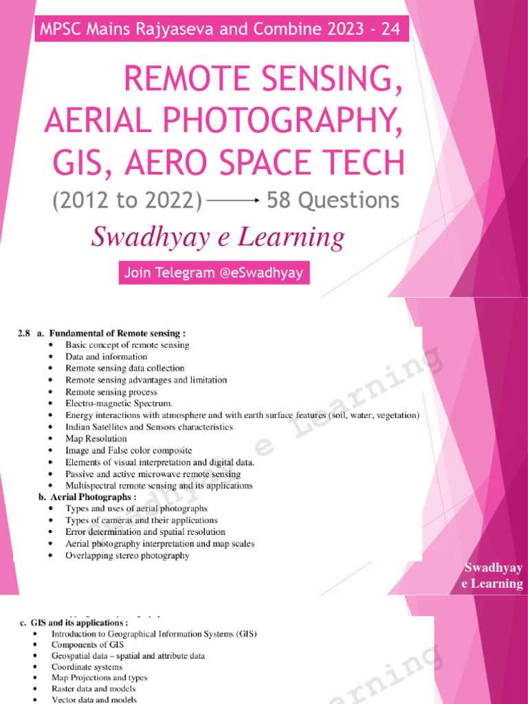 Digital Image Processing In Remote Sensing Notes