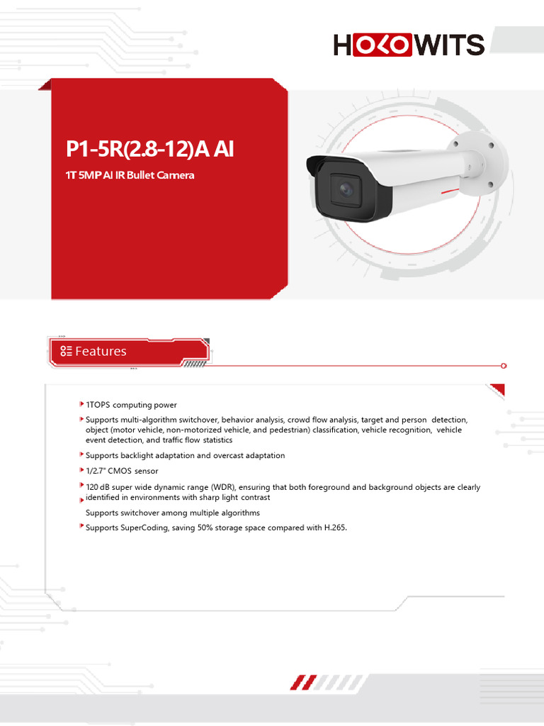 Holowits p1 5r 2 8 12 a ai datasheet v 1 0 pdf file transfer