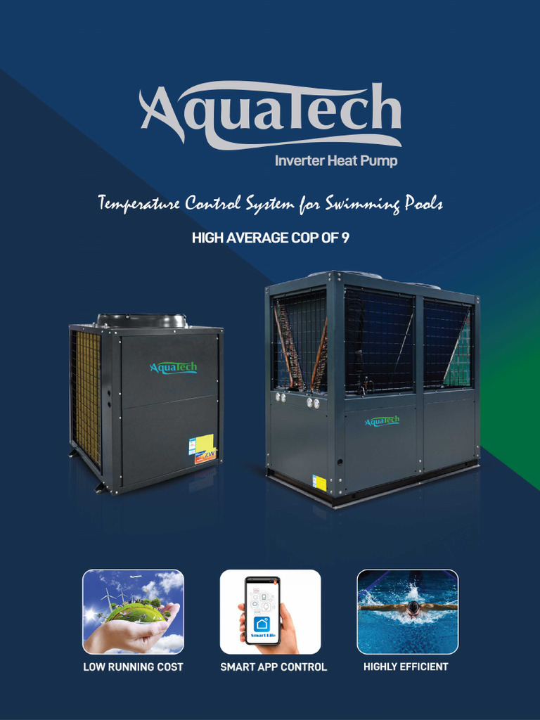 Aquatech Heat Pump Specifications Guide | PDF | Heat Exchanger | Heat Pump