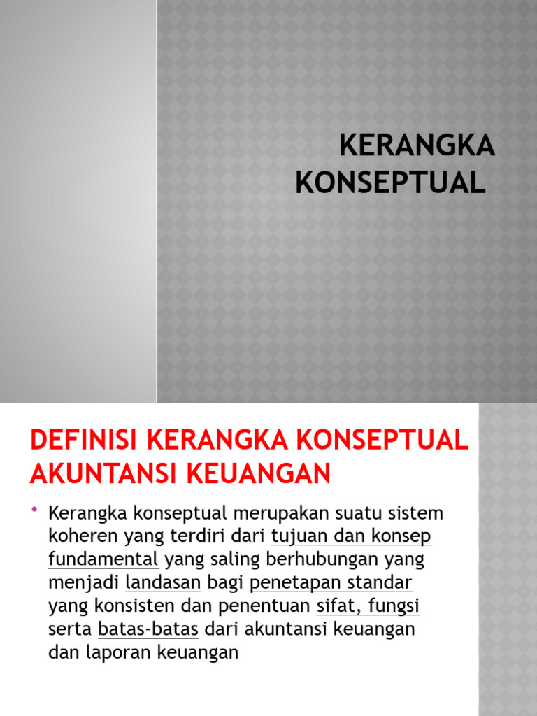 Kerangka Konseptual | PDF