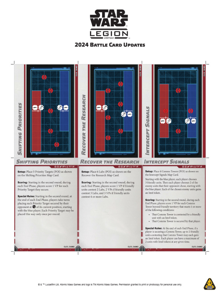 2024 Battle Card Updates Overview | PDF | Lucasfilm | American Film People