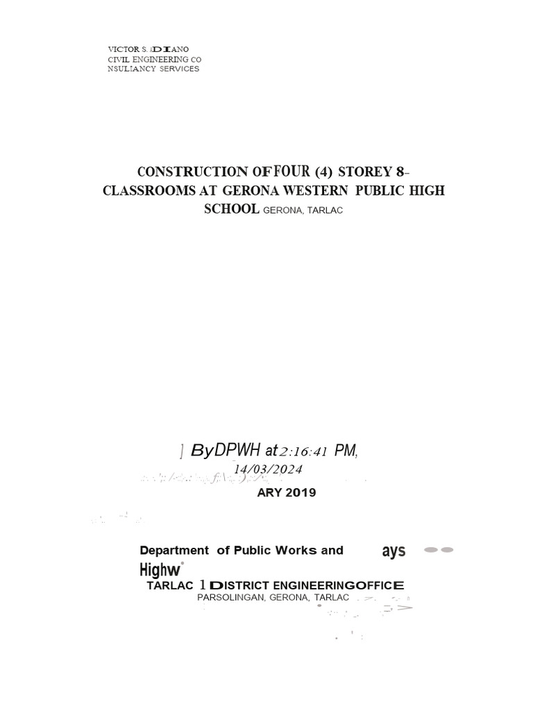 Geotechnical Investigation Report: Gerona | PDF | Earth Sciences ...