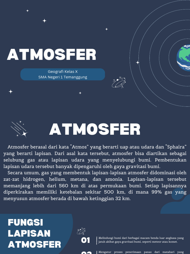 Lapisan Atmosfer (Ulangan) | PDF | Sains & Matematika