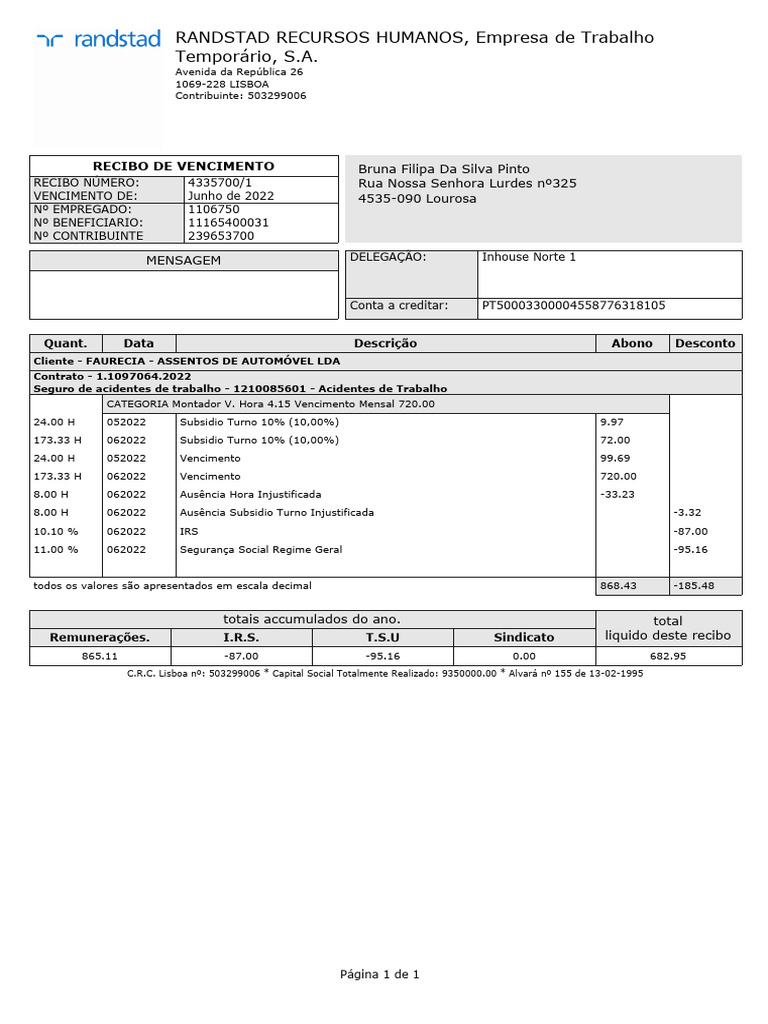 Recibo bruna filipa da silva pinto 6 2022 bruna filipa da silva pinto