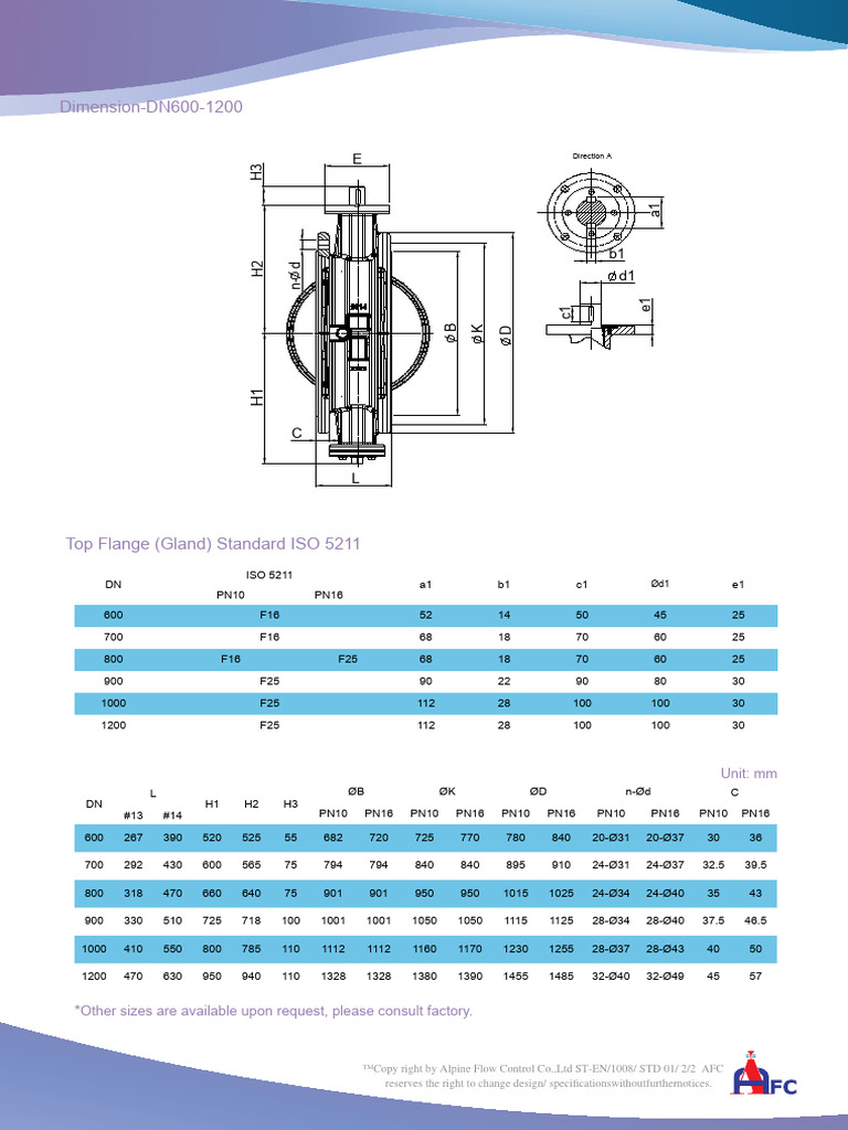 Brosur Butter Fly Valve 5 | PDF