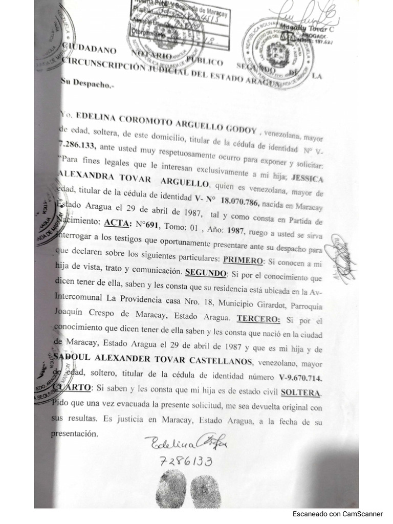 Acta de Nac | PDF