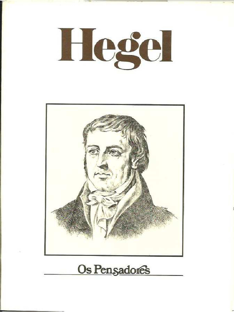 Hegel Os Pensadores Pdf