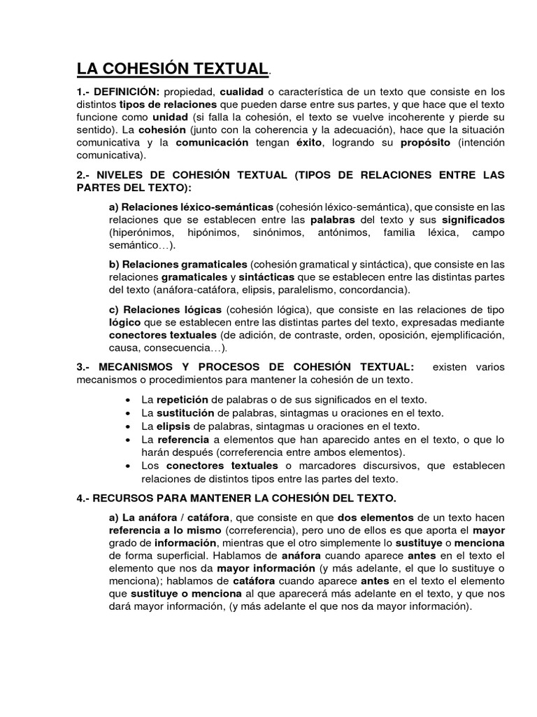 LA COHESION DU TEXTE visual data 2