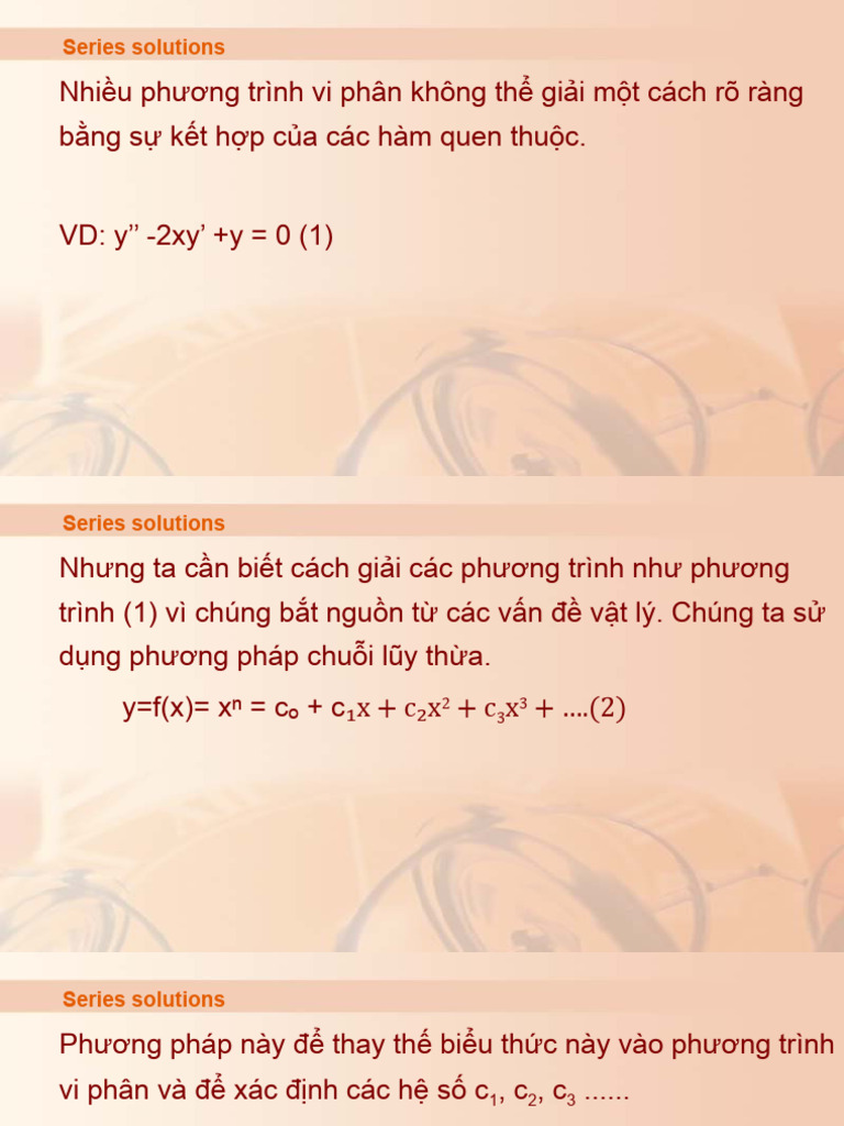 Series Solutions | PDF