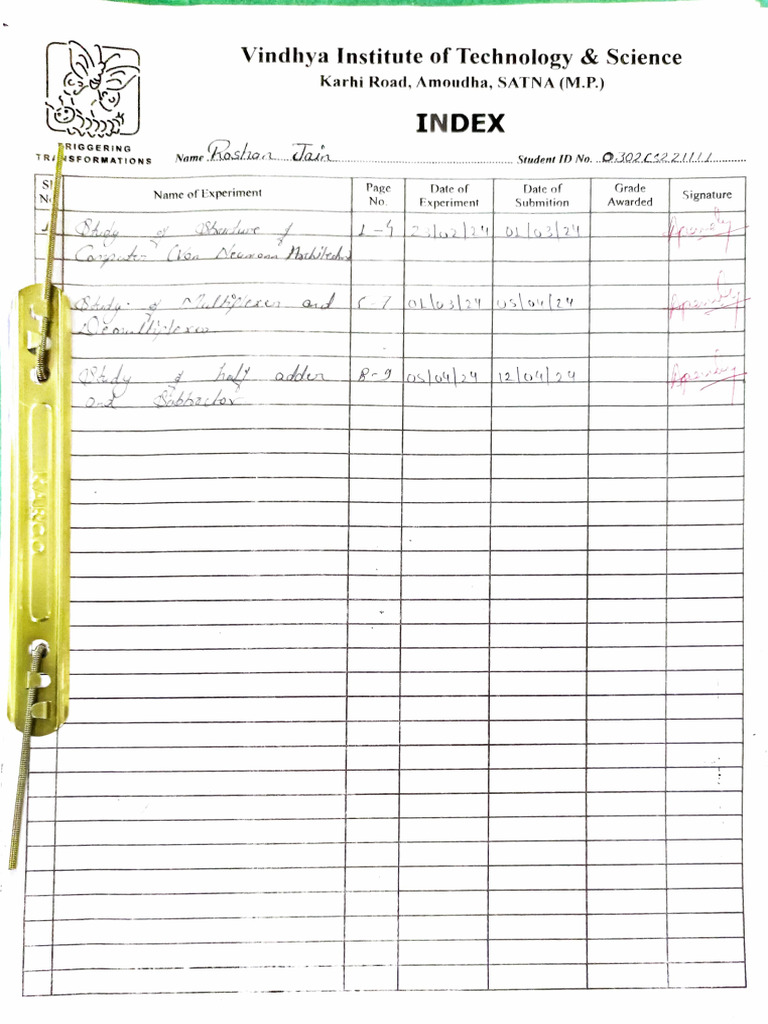 Experiment Documentation Template | PDF