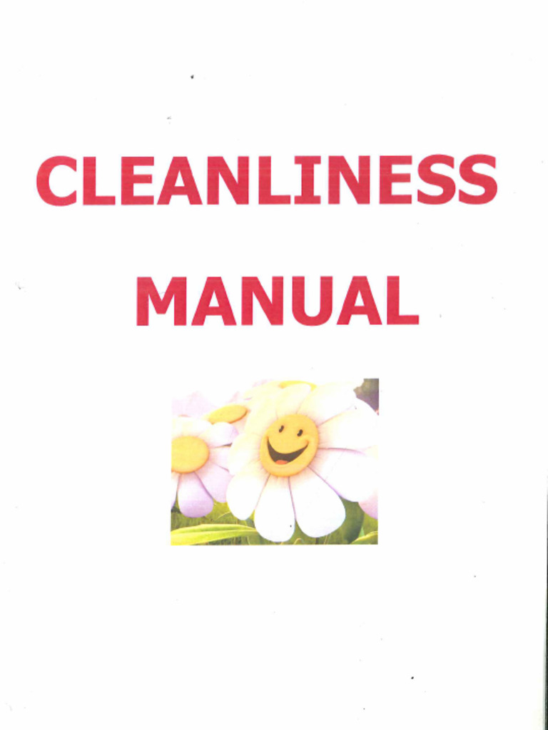 Cleanliness Manual | PDF